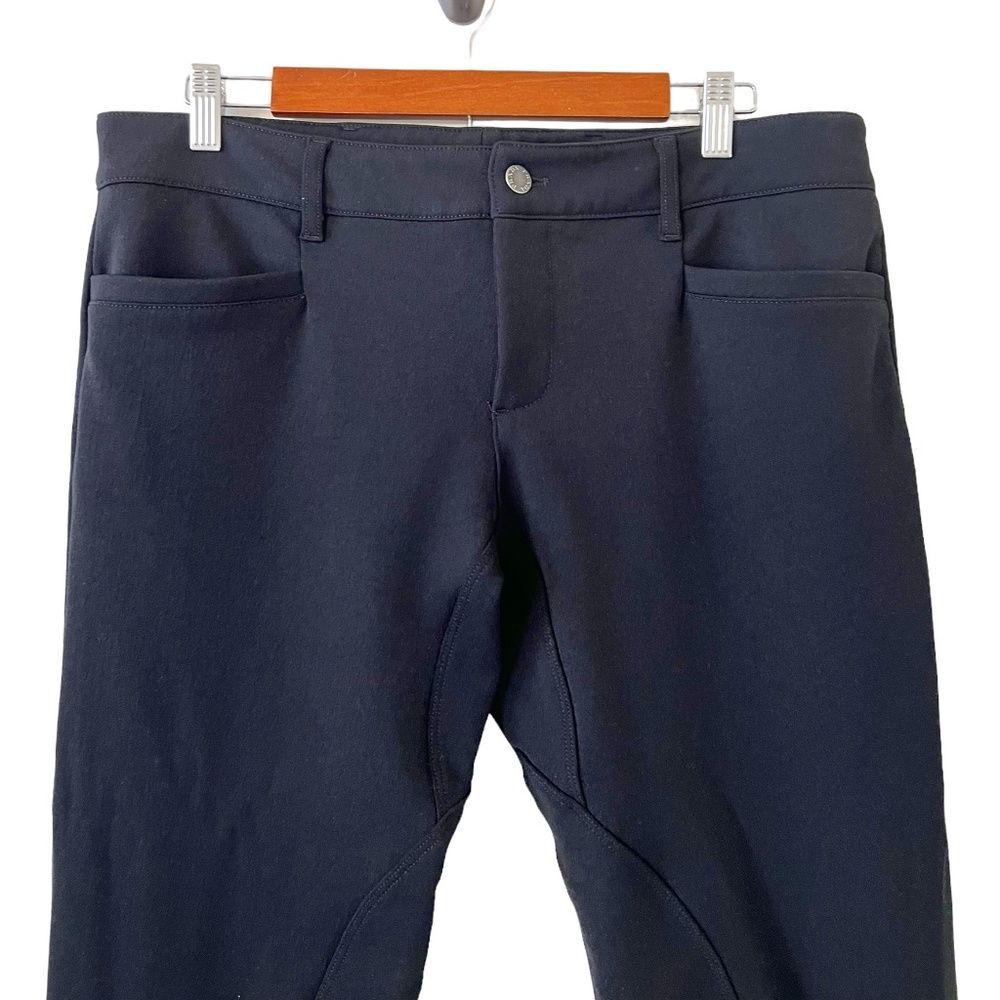 Prada Equestrian Jodhpur Zip Ankle Riding Pants In Black Size 46/10 - Picture 2 of 16